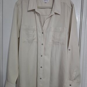 Westbound Cream Button-Up Shirt